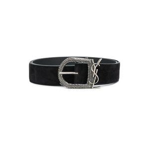 Saint Laurent Logo Buckled Belt